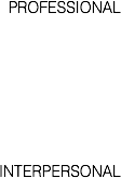  PROFESSIONAL INTERPERSONAL 